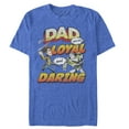 thumbnail image 1 of Men's Toy Story Father's Day Buzz & Woody  Graphic Tee Royal Blue Heather 2X Large, 1 of 4