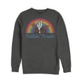 thumbnail image 1 of Men's Toy Story Forky Talkin' Trash Rainbow  Sweatshirt Charcoal Heather 3X Large, 1 of 3