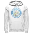 thumbnail image 1 of Men's Toy Story Friend in Me Buzz Circle Pull Over Hoodie White Medium, 1 of 3
