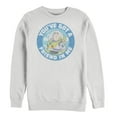 thumbnail image 1 of Men's Toy Story Friend in Me Buzz Circle Sweatshirt White X Large, 1 of 3