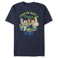 thumbnail image 1 of Men's Toy Story Friend in Me Scene  Graphic Tee Navy Blue Small, 1 of 4