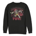 thumbnail image 1 of Men's Toy Story Halloween Frightfully Fun Buzz Sweatshirt Black Small, 1 of 3