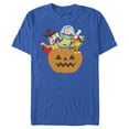 thumbnail image 1 of Men's Toy Story Halloween Toy Treats  Graphic Tee Royal Blue Medium, 1 of 4