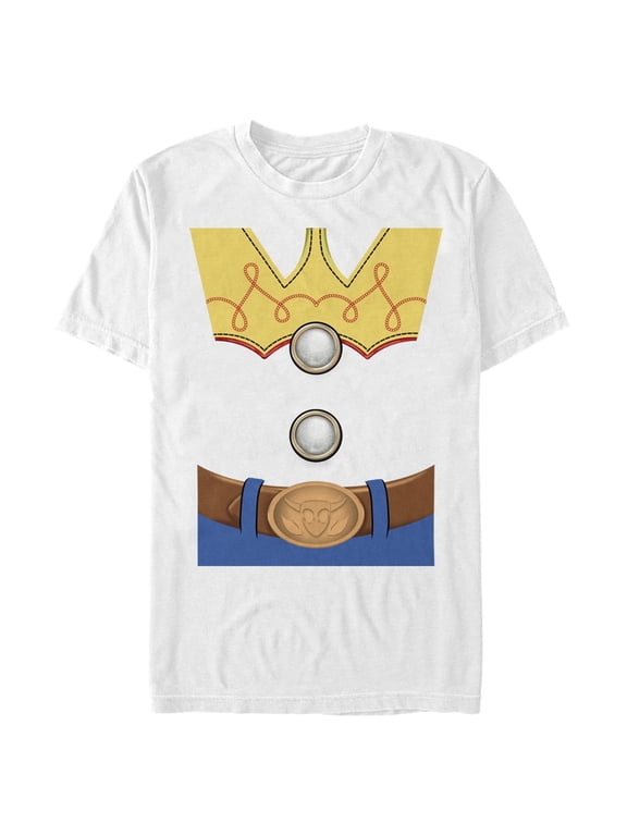 Men's Toy Story Jessie Costume Graphic Tee White Medium