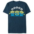 thumbnail image 1 of Men's Toy Story Oooh Squeeze Aliens  Graphic Tee Navy Blue X Large, 1 of 4