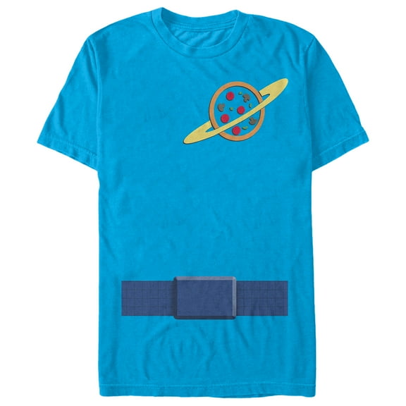 Men's Toy Story Pizza Planet Costume Tee  Graphic Tee Turquoise 3X Large