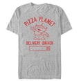thumbnail image 1 of Men's Toy Story Pizza Planet Delivery Driver  Graphic Tee Athletic Heather Medium, 1 of 4