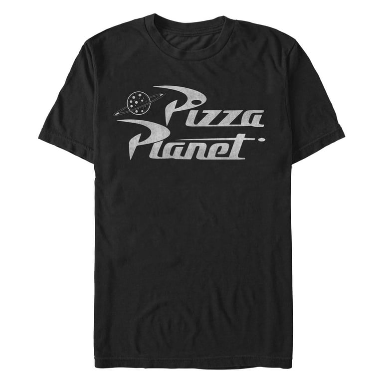 Disney Pixar Toy Story Men's Pizza Planet Logo Graphic T-Shirt