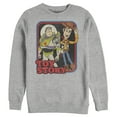 thumbnail image 1 of Men's Toy Story Retro Buddy Frame  Sweatshirt Athletic Heather Large, 1 of 3