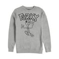 thumbnail image 1 of Men's Toy Story Running Forky  Sweatshirt Athletic Heather 2X Large, 1 of 3