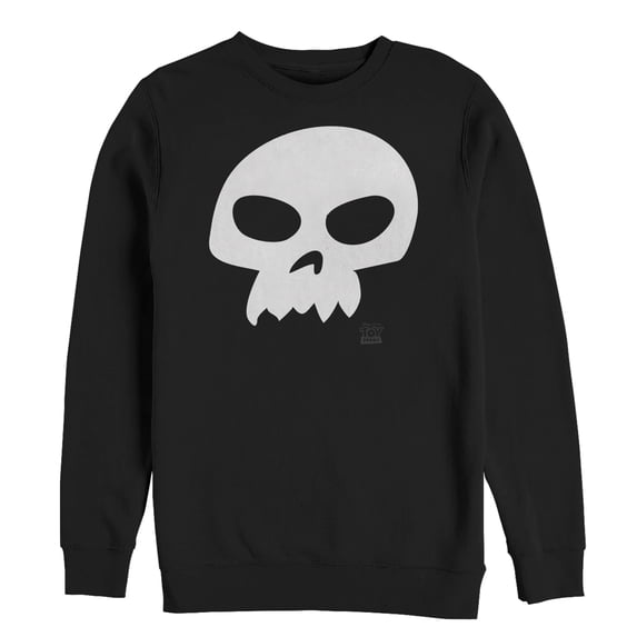 Men's Toy Story Sid Skull Sweatshirt Black 2X Large