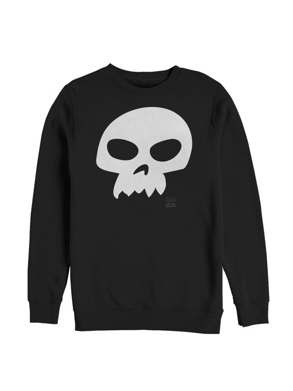 Men's Toy Story Sid Skull Sweatshirt Black 2X Large