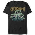 thumbnail image 1 of Men's Toy Story Squeeze Toy Aliens  Graphic Tee Black 2X Large, 1 of 4
