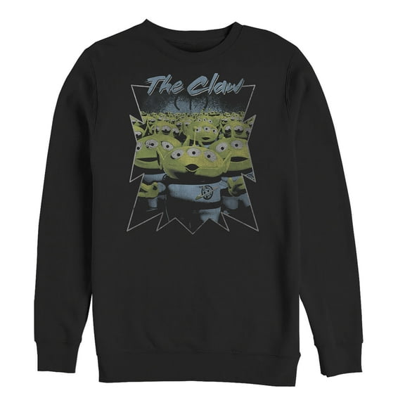 Men's Toy Story The Claw is Our Hero  Sweatshirt Black Large
