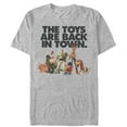 thumbnail image 1 of Men's Toy Story Toys Are Back in Town Graphic Tee Athletic Heather 4X Large, 1 of 4