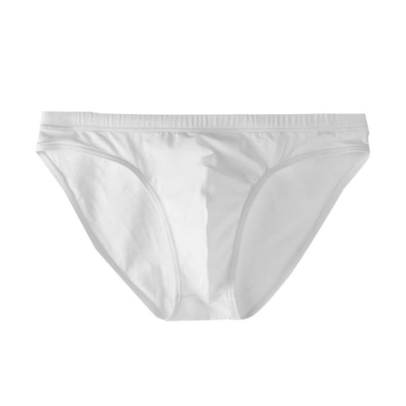 Men's Traceless Bikini Briefs Stretch Low Rise Underwear Lightweight Breathable Comfortable Fit for Daily Wear