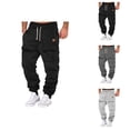 thumbnail image 1 of Men's Track Pants - Comfortable Breathable Sweatpants with Pockets and Elastic Waistband for Home & Lounge, 1 of 7