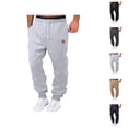 thumbnail image 1 of Men's Track Pants - Comfortable Breathable Sweatpants with Pockets and Elastic Waistband for Home & Lounge, 1 of 5