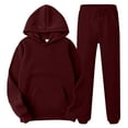 thumbnail image 1 of Men's Tracksuit 2 Piece Set Sweatsuits Hoodies and Sweatpants Athletic Jogging Suits Sets Casual Fall Outfits Solid Fashion Warm, 1 of 4