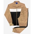 thumbnail image 1 of Men’s 2-Piece Tracksuit Traditional Coral Blocks Active Track Jacket and Track pants Outfits, 1 of 11