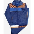 thumbnail image 1 of Men’s Tracksuit Traditional Checker Boxed Track jacket & Track pants Full Suit Matching Jogging Set, 1 of 11
