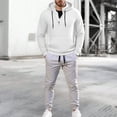 thumbnail image 1 of Men's Tracksuits 2 Piece Outfits Long Sleeve Sweatsuit Set Full Zip Running Jacket and Pants Casual Running Jogging Sport Suit Sets, 1 of 3
