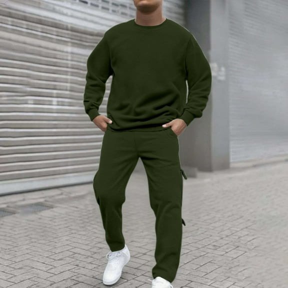 Men's Tracksuits Sweatsuits for Men Sweat Track Suits 2 Piece Hoodies And Sweatpants Sets 2025 2026 Casual Jogging Gym Sweat Suits Casual Running Jogging Sport Suit Sets