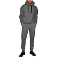 thumbnail image 1 of Men's Tracksuits Sweatsuits for Men Track Suits 2 Piece Set Hooded Athletic Sweatsuits Casual Running Jogging Sport Suit Sets Jogging Athletic Suit Sets, 1 of 5