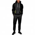 thumbnail image 1 of Men's Tracksuits Sweatsuits for Men Track Suits 2 Piece Set Sweatsuits Long Sleeve Crewneck Pullover Active Jogging Sportswear Athletic Tracksuit Outfits, 1 of 5
