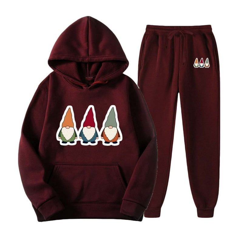 Men's Tracksuits with Hood, Mens Tracksuit Piece Set Long Sleeve