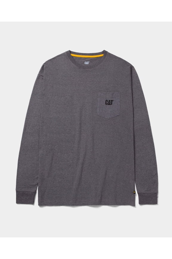 Men's Trademark Pocket Long Sleeve T-Shirt | CAT® WORKWEAR
