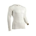 thumbnail image 1 of Men's Traditional Long Johns Shirt Cotton Polyester Thermals 3XL Natural, 1 of 1