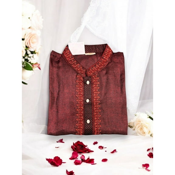 Men's Traditional Soft Cotton High Quality Kurta,9