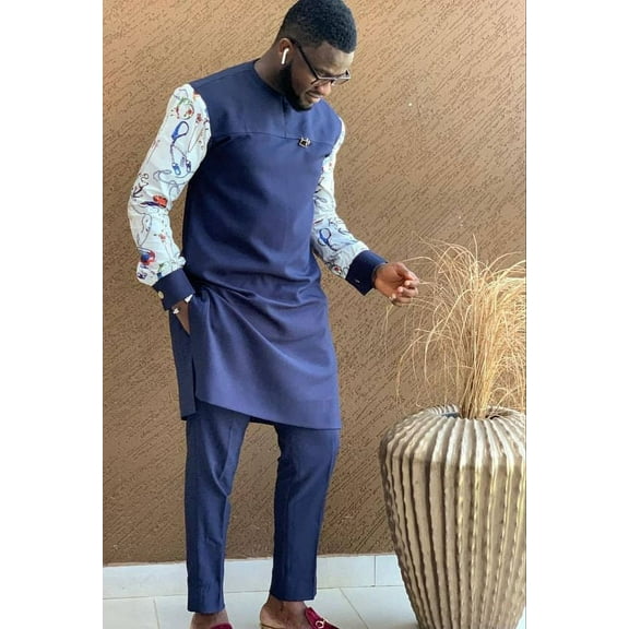 Men's Traditional Wear, African Men's Wear, African Men's Clothing, African Wedding Suit, Groomsmen Suit, Groom's Suit, Men's Senator Suit