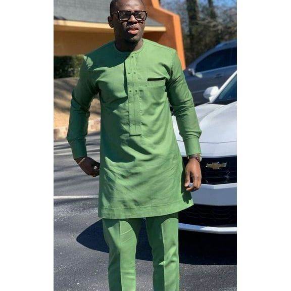 Men's Traditional Wear, African Men's Wear, African Men's Clothing, African Wedding Suit, Groomsmen Suit, Groom's Suit, Men's Senator Suit