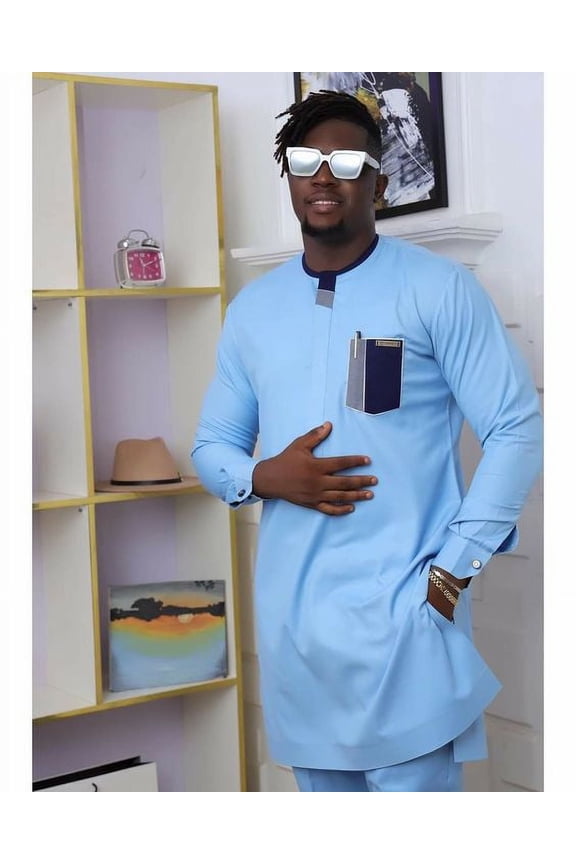 Men's Traditional Wear, African Men's Wear, African Men's Clothing, African Wedding Suit, Groomsmen Suit, Groom's Suit, Men's Senator Suit