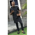 thumbnail image 1 of Men's Traditional Wear, African Men's Wear, African Men's Clothing, African Wedding Suit, Groomsmen Suit, Groom's Suit, Men's Senator Suit, 1 of 4