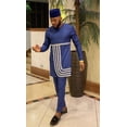 thumbnail image 1 of Men's Traditional Wear, African Men's Wear, African Men's Clothing, African Wedding Suit, Groomsmen Suit, Groom's Suit, Men's Senator Suit, 1 of 4