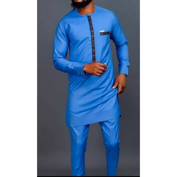 Men's Traditional Wear, African Men's Wear, African Men's Clothing, African Wedding Suit, Groomsmen Suit, Groom's Suit, Men's Senator Suit