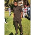 thumbnail image 1 of Men's Traditional Wear, African Men's Wear, African Men's Clothing, African Wedding Suit, Groomsmen Suit, Groom's Suit, Men's Senator Suit, 1 of 4