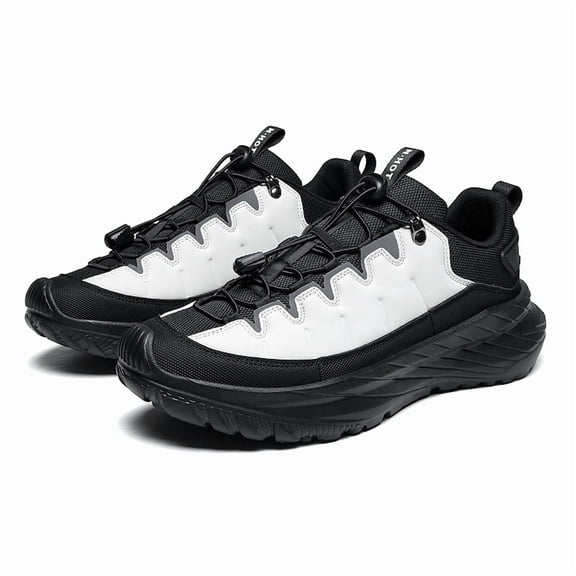 Men's Trail Running Shoes, Casual Sneakers, Road Running Shoes with All-Terrain Grip, Suitable for Fitness, Jogging, Hiking, Outdoor Trail Running, Anti-Slip Mesh Breathable Lightweight Hiking Shoes