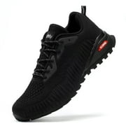 Men's Trail Running Shoes  Hiking Sneakers for  Black Tennis Cross Training Shoe  Casual Outdoor Walking Footwear
