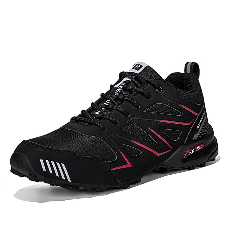 Men's Trail Running Shoes Outdoor Hiking Shoes, Breathable Hiking Boots for Men Big & Tall Sizes, Versatile Sneakers Comfortable for Multiple Occasions