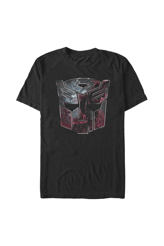 Men's Transformers Autobot Face Badge Graphic T-Shirt