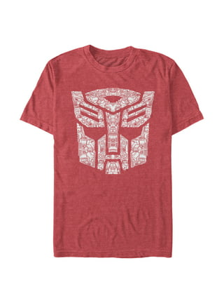 Men's Transformers Red Autobots Logo Jogger Sweatpants - Black - X