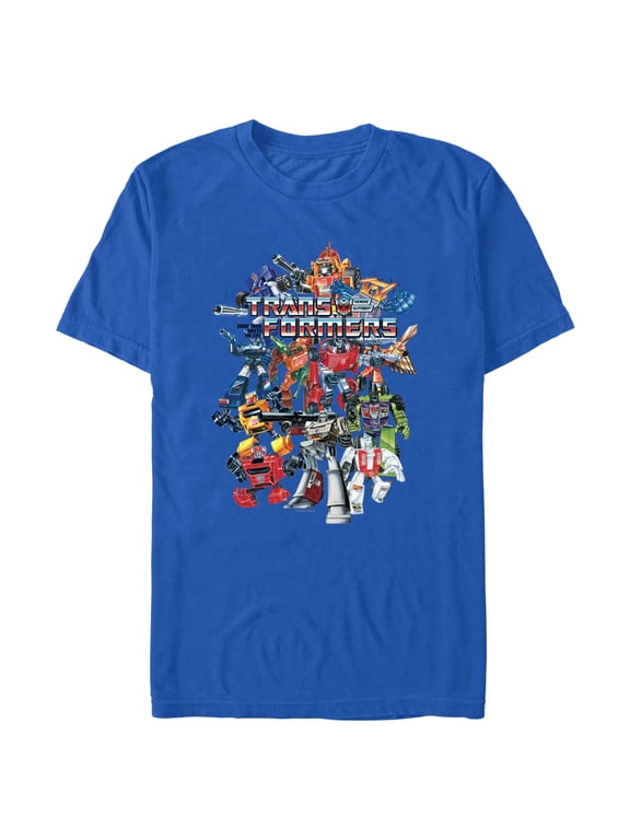 Men's Transformers Autobots Collage Graphic T-Shirt