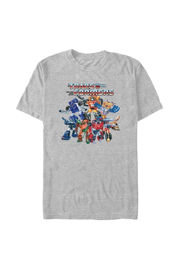 Men's Transformers Autobots Heroic Collage Graphic T-Shirt