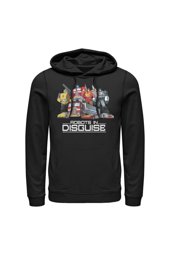 Men's Transformers Autobots Robots in Disguise Pull Over Hoodie