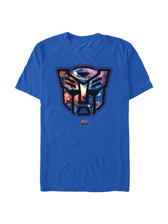 Men's Transformers Autobots Space Battle Logo Graphic T-Shirt