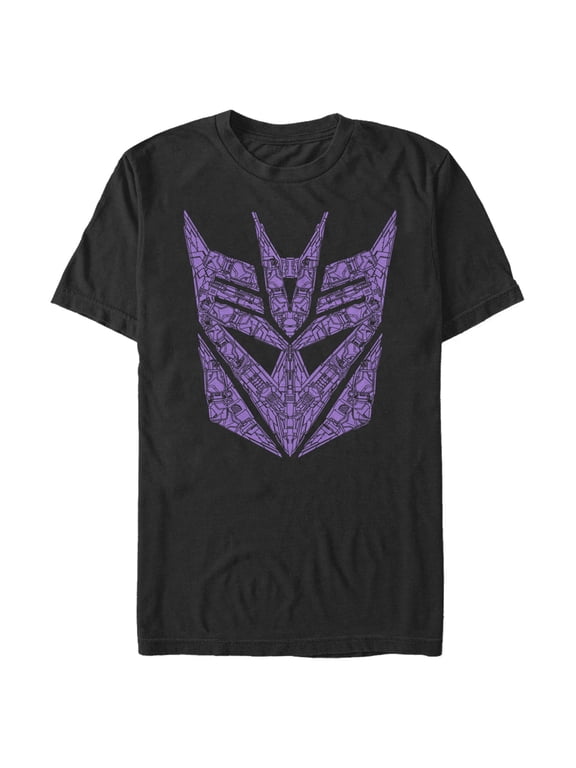 Men's Transformers Decepticon Parts Logo Graphic Tee Black Small